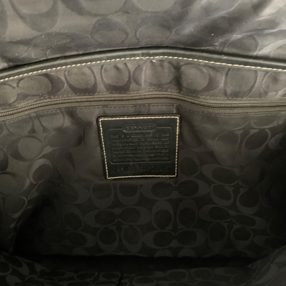 SOLD SOLD Vintage-ish COACH Leather Soft Sided Briefcase - Picture 8 of 13